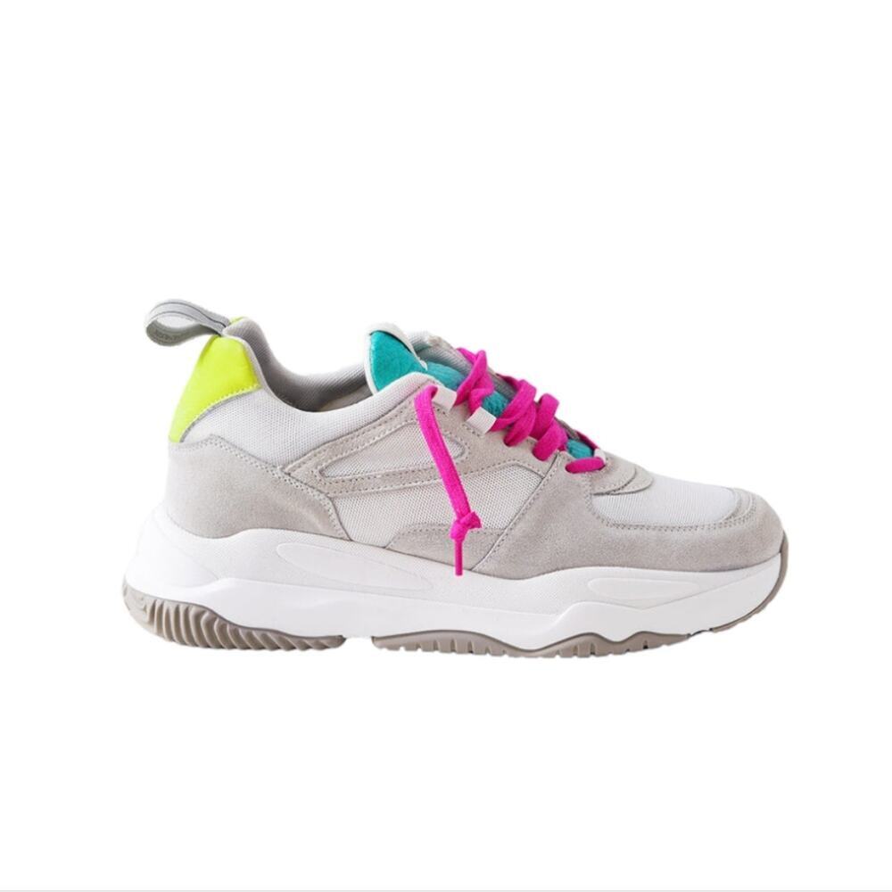 P448 Luke Dogma Trainer Sneakers Lemon and Lime